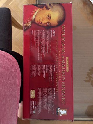 Wolfgang Amadeus Mozart Complete Works 170 CD Box