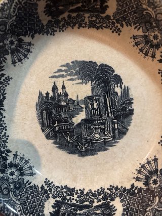 Plato La Cartuja de Sevilla
