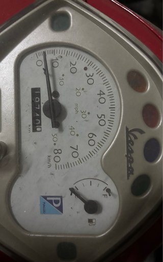 Vespa Piaggio LX 50 Roja