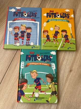 Pack de 3 llibres dels Futbolers
