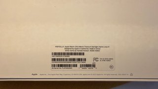 Apple Watch Ultra 1st gen + Alpine Loop