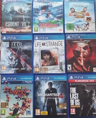 Lotto 9 Giochi PS4