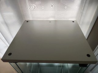 Vitrina Detolf IKEA Blanca