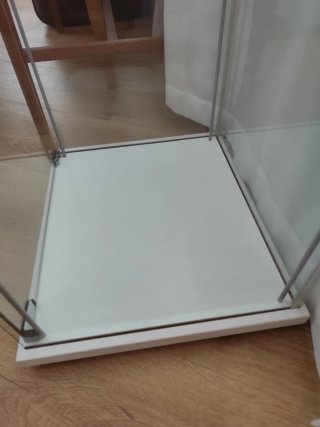 Vitrina Detolf IKEA Blanca