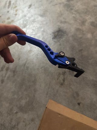 Manetas de Moto Azules para 49cc