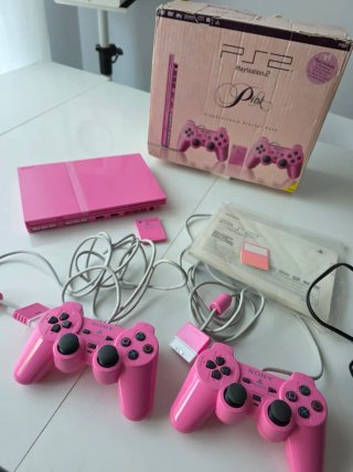 Ps2 Rosa Edición Limitada COMO NUEVA