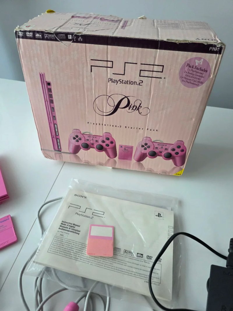 Ps2 Rosa Edición Limitada COMO NUEVA image 9