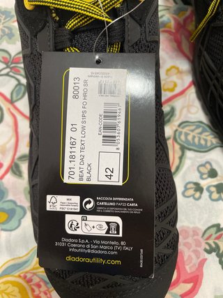 Zapatos de Seguridad Diadora Talla 42