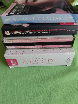 Colección 4 CDs Música Clásica y Ópera
