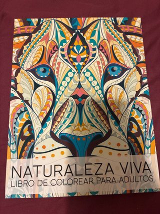 Naturaleza Viva Libro De Colorear Para Adultos