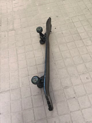 Patineta desgastada