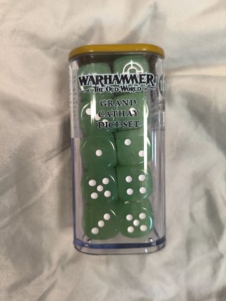 Set de Dados Warhammer The Old World Grand Cathay