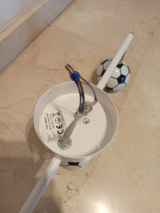 Lámpara de Techo Infantil Fútbol