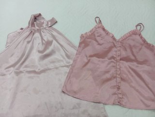 Set de 2 Camisetas Rosa