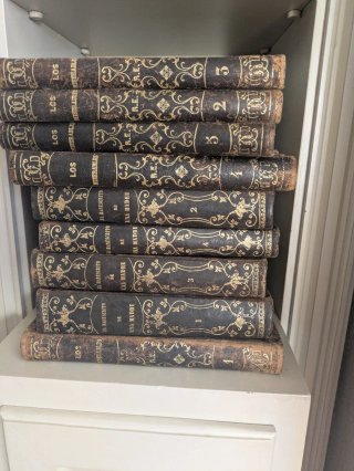 Los Miserables 1863 Gaspar y Roig + Lote 9 Libros