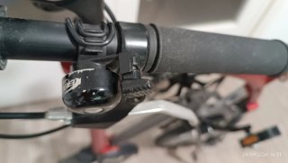 Bicicleta Plegable OSSBY CURVE roja