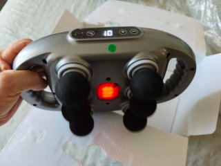 Masajeador muscular multicabezal portátil de mano