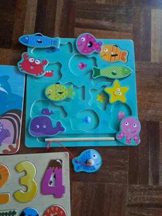 Pack 3 Juegos didácticos infantiles madera