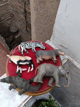 Lote 5 Animales África Schleich