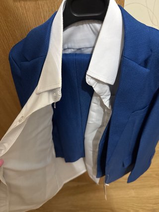 Traje de niño Kuka Klein azul Tres piezas