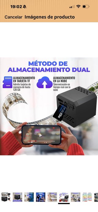 Mini Cámara Espía UBox