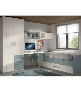Dormitorio juvenil completo