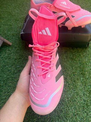 Botas Fútbol Adidas Predator Beckham Rosas
