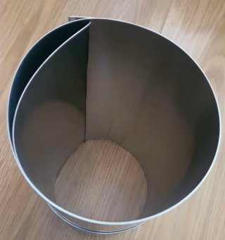 Tubo Chimenea Inox 316 1m Estufa