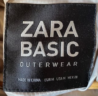 Abrigo corto acolchado ZARA