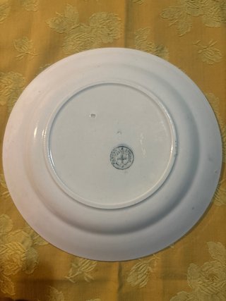 Plato Cartuja de Cerámica