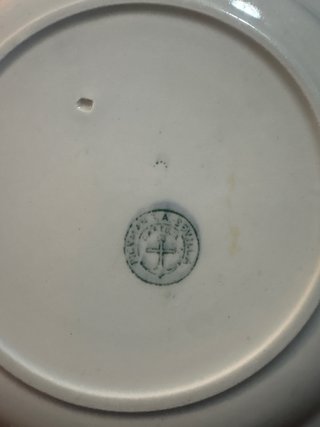 Plato Cartuja de Cerámica
