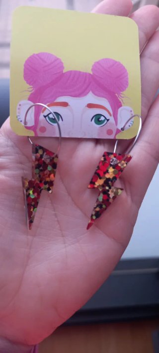 Pendientes Rayo Annie's Fingers