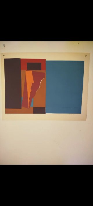 Litografía Miguel Ángel Campano 1979