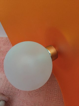 Lampara Aplique pared Vintage Años 60/70 Space Age