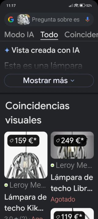 Lámpara de Techo Cristal de Bohemia