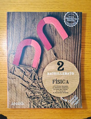 Libro Física ANAYA 2o Bachillerato - 9788414329894