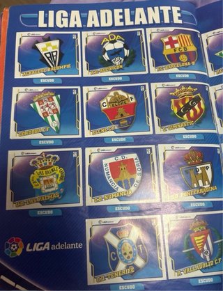 Álbum de cromos Liga 2010 2011 completo