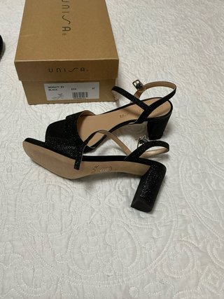 Sandalias Unisa Moraty Ev Talla 37 Negras