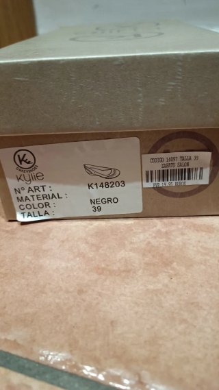 Zapatos Kylie Marrones Talla 39