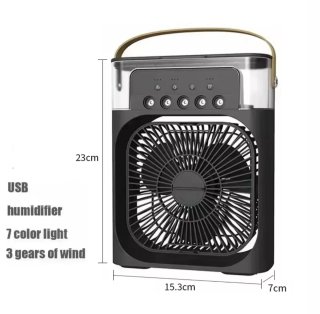 Ventilador Portátil con Humidificador