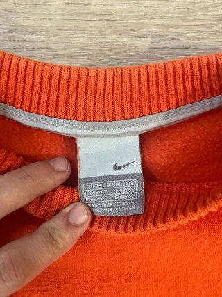 Sudadera Nike Vintage Y2K Naranja