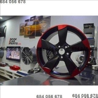 Llanta  Rotor Red Candy Audi