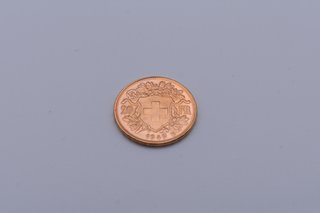 Moneta d'Oro 900 Helvetia da 20 Franchi Svizzeri Ref. 082-07-00015