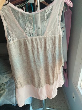 Blusa Rosa Palo con Pedrería