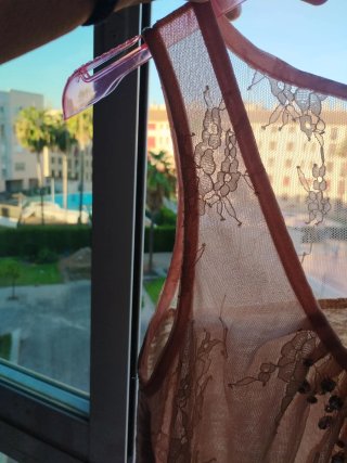 Blusa Rosa Palo con Pedrería