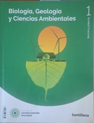 Biología, Geología y Ciencias Ambientales 1 Bac...