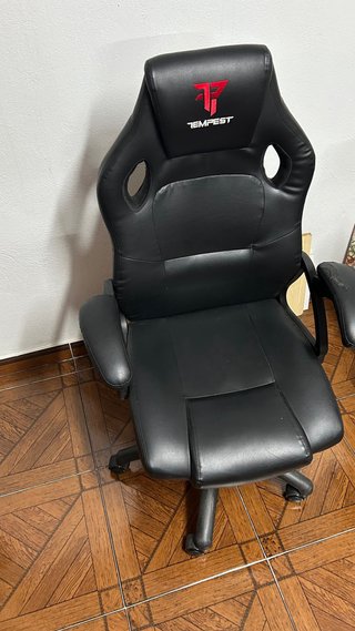 Sedia da Gaming Tempest Nera