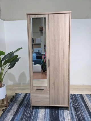 Armario 2 Puerta con Cajon 2 Colores Nuevo