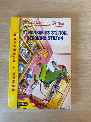 Libro Mi nombre es Stilton. Gerónimo Stilton