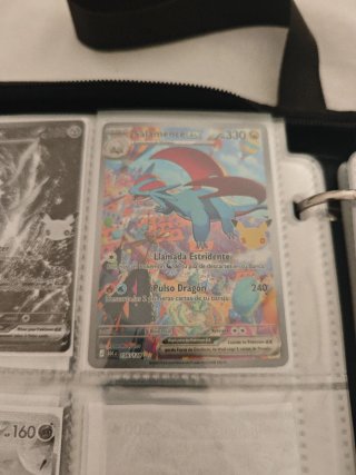 Salamence EX Carta Pokémon 30 Aniversario